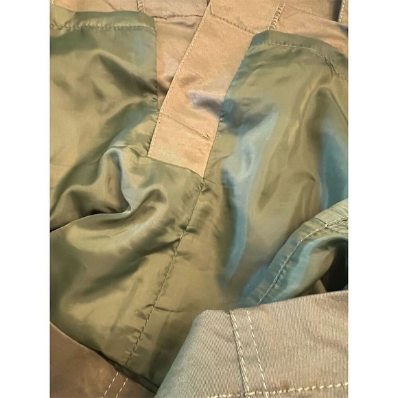 Women's Khaki Cargo Knee-Length Skirt Size 9 Casual with Pockets - Picture 6 of 12
